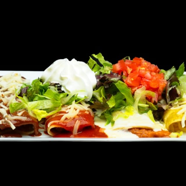 Enchiladas Suprema's Platter.